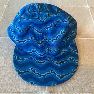 NWT Marc by Marc Jacobs | Blue Retro Style Printed Baseball Cap Hat $98